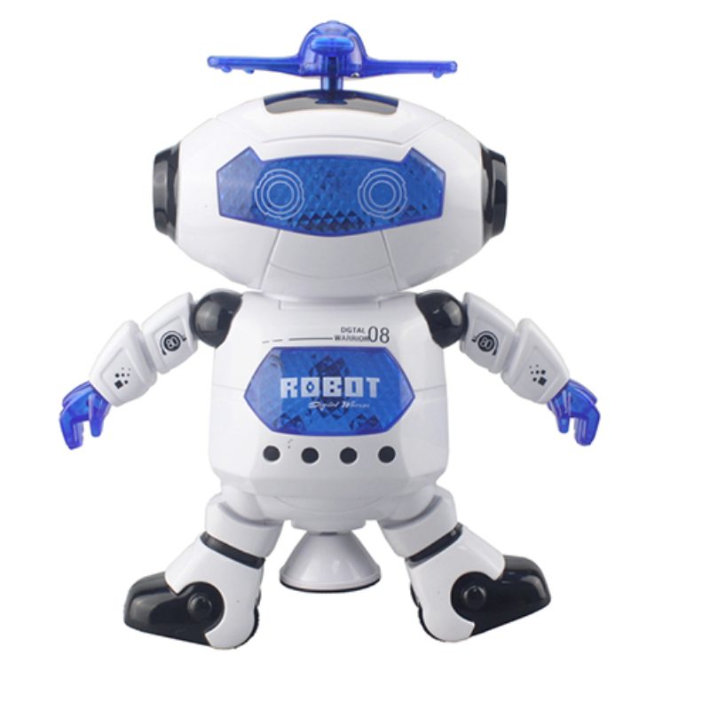 Smart Robot Intelligent Walking Kids Dancing Space Robots Electronic Toys With Music Light Effect Gift For Children Hobby