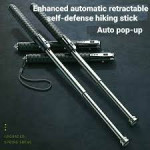 automatic retractable self-defense hiking stick