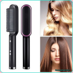 smart hair straightener brush