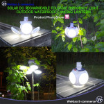 Rechargeable Outdoor Waterproof Emergency Solar Light
